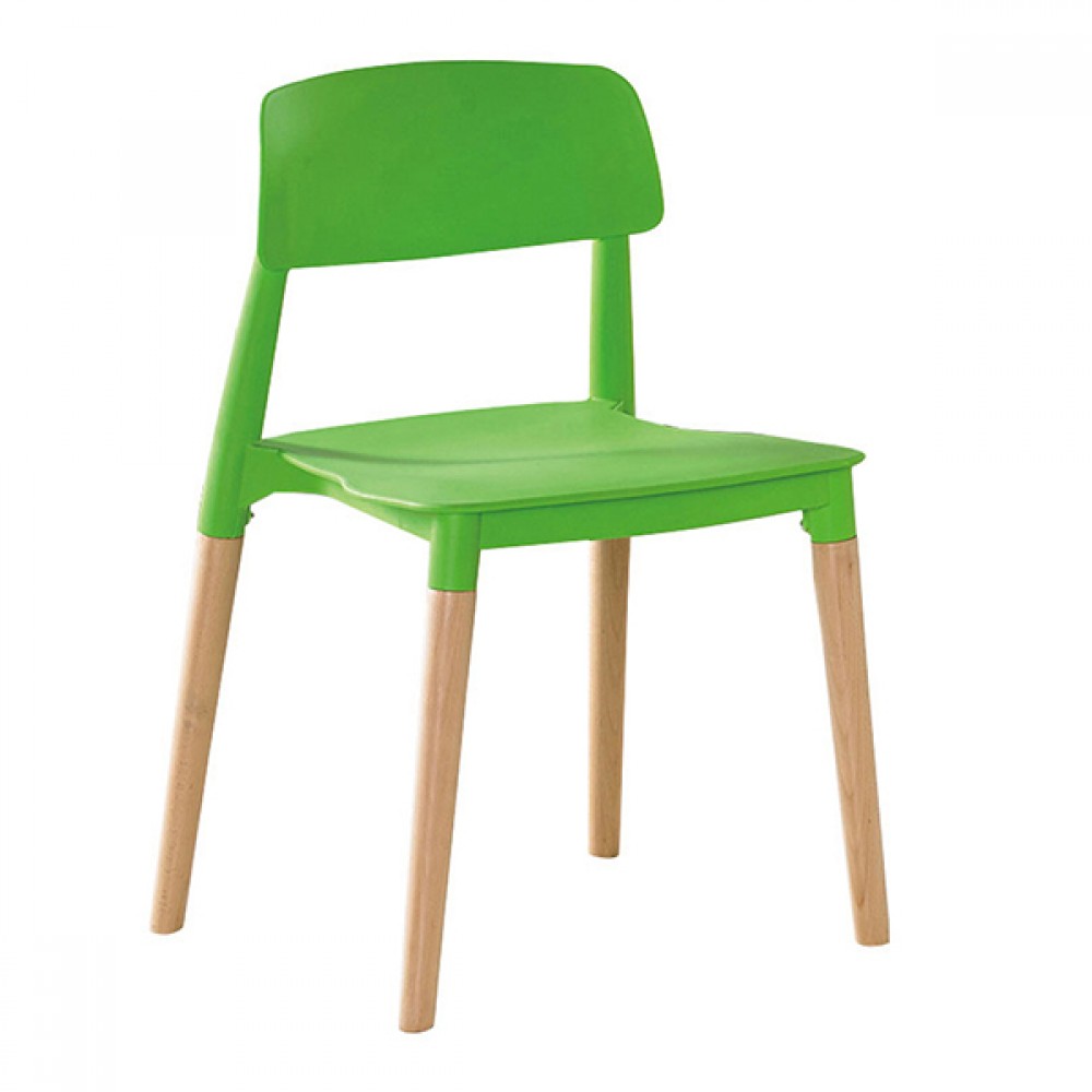 智喜綠色餐椅