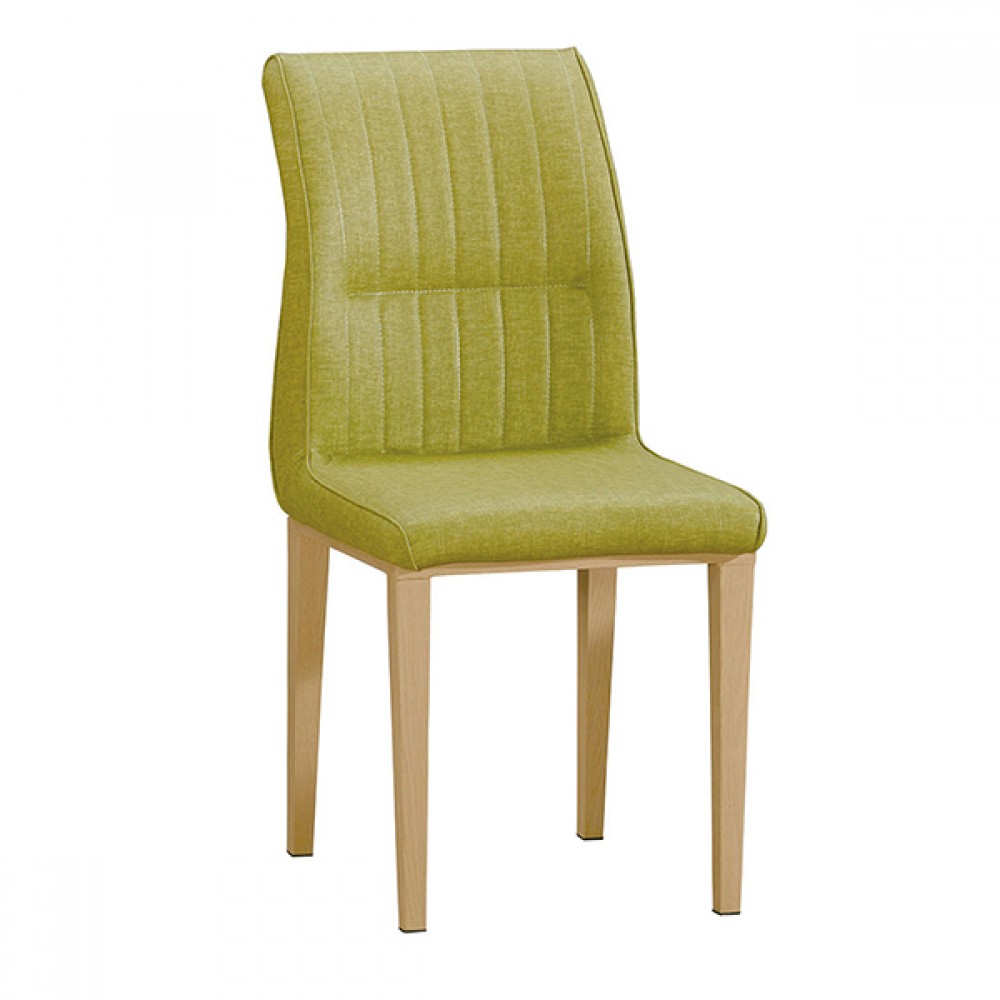 鳳軒綠色皮餐椅