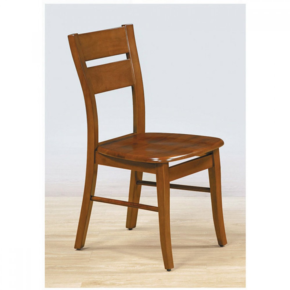 比特柚木色木面餐椅 