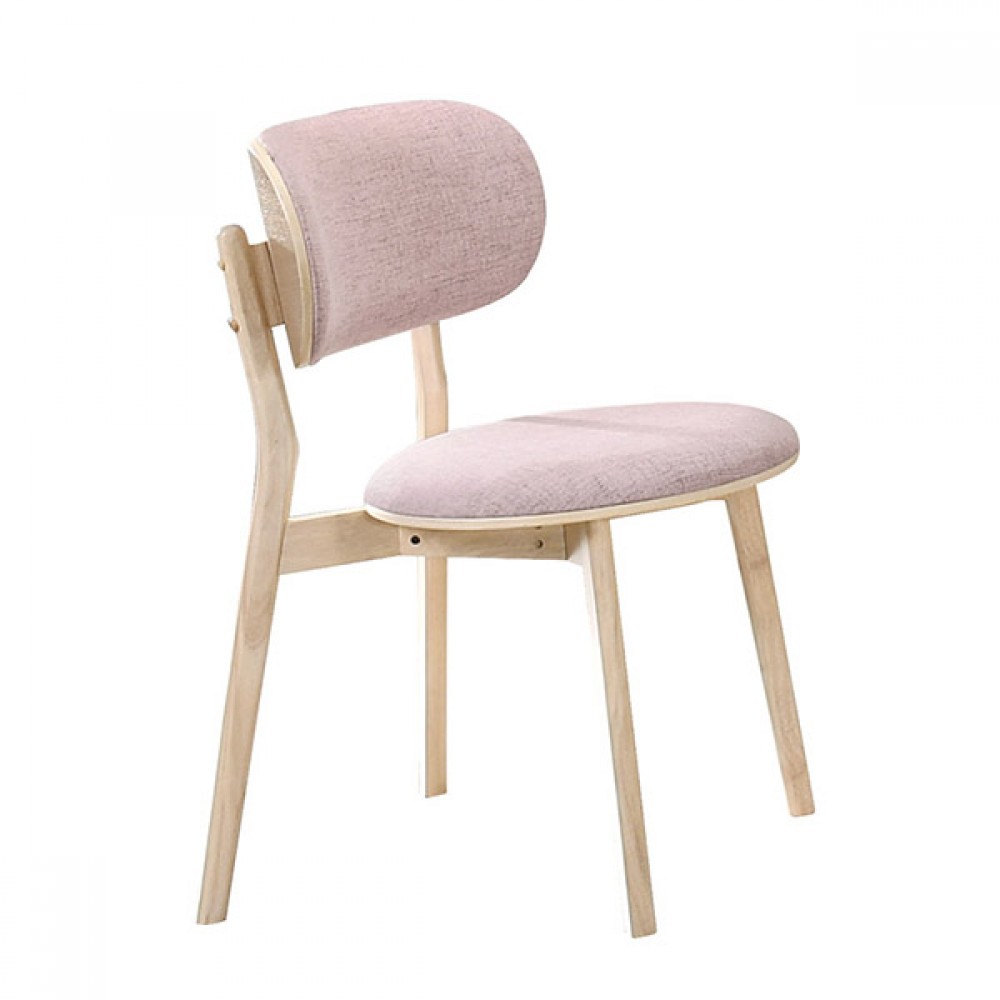 奧斯陸粉色布餐椅