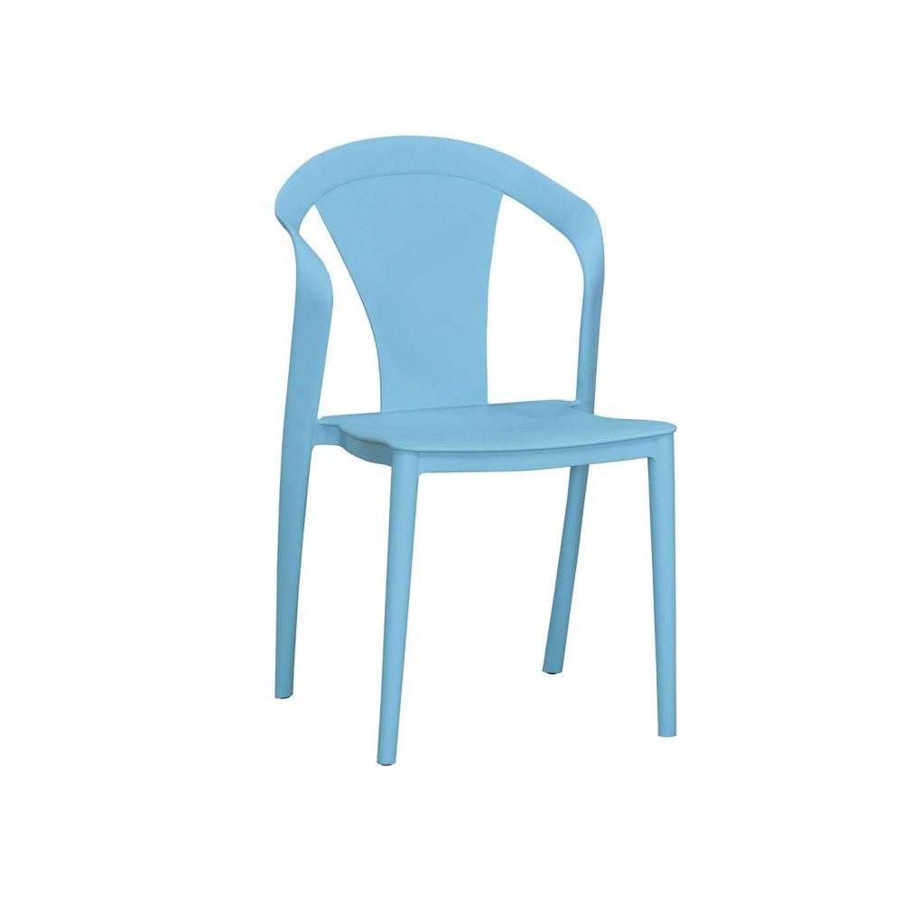 莫林藍色餐椅
