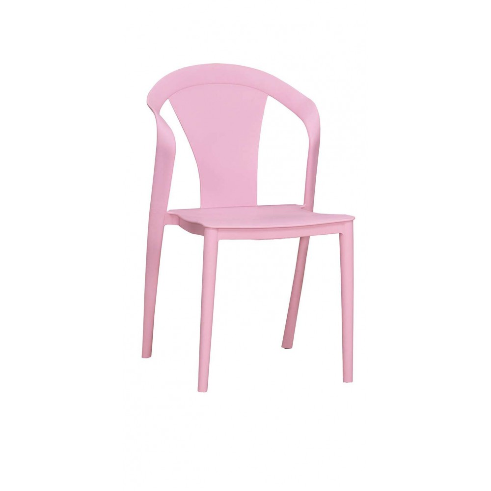 莫林粉色餐椅