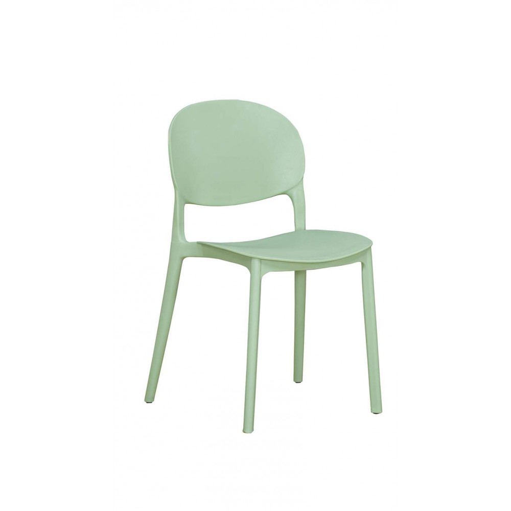 伊恩綠色餐椅