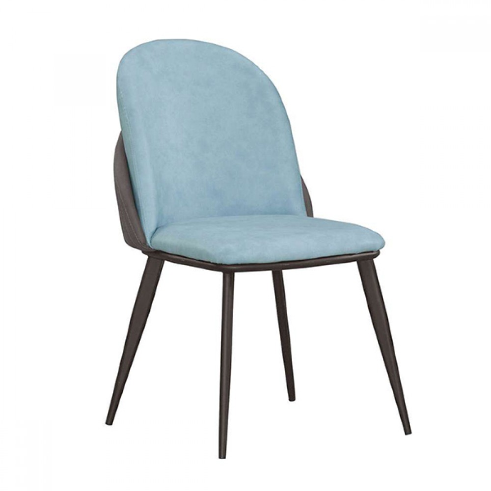霍寧藍皮餐椅