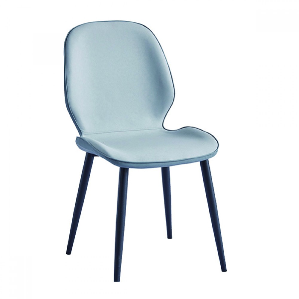 藍儂雙色皮餐椅
