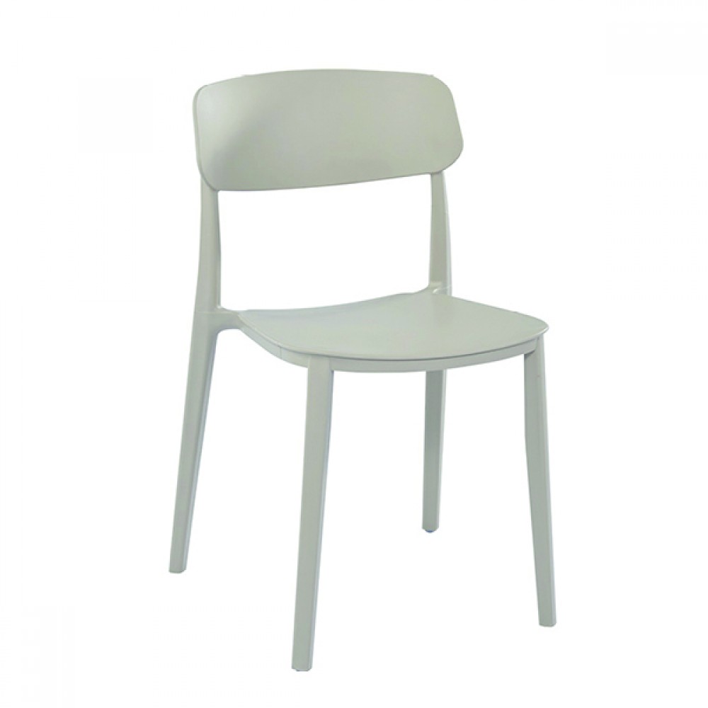 芬藍白色餐椅