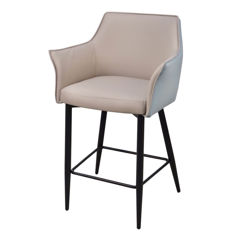 柯拉米藍中島椅