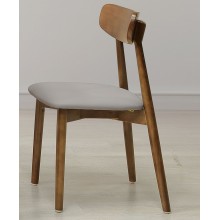 亞特胡桃實木餐椅