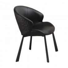 艾蓮娜餐椅-黑
