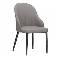 奕朵貓抓皮餐椅-深灰色