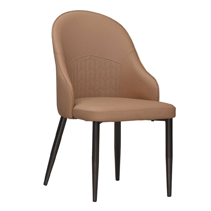 奕朵貓抓皮餐椅-駝色 奕朵貓抓皮餐椅-駝色