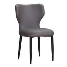 麗呈貓抓皮餐椅-灰色