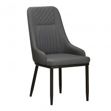 鉑興貓抓皮餐椅-深灰色