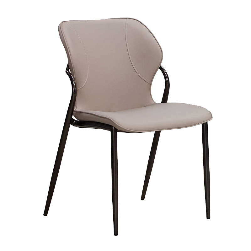 錦菲貓抓皮餐椅-淺灰色