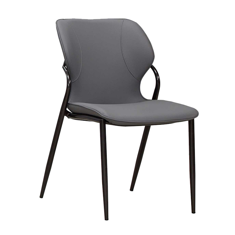 錦菲貓抓皮餐椅-深灰色