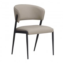 霍特爾貓抓皮餐椅-淺灰色