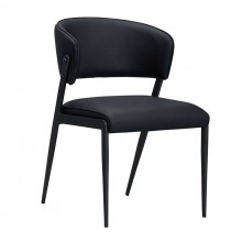 霍特爾貓抓皮餐椅-黑色