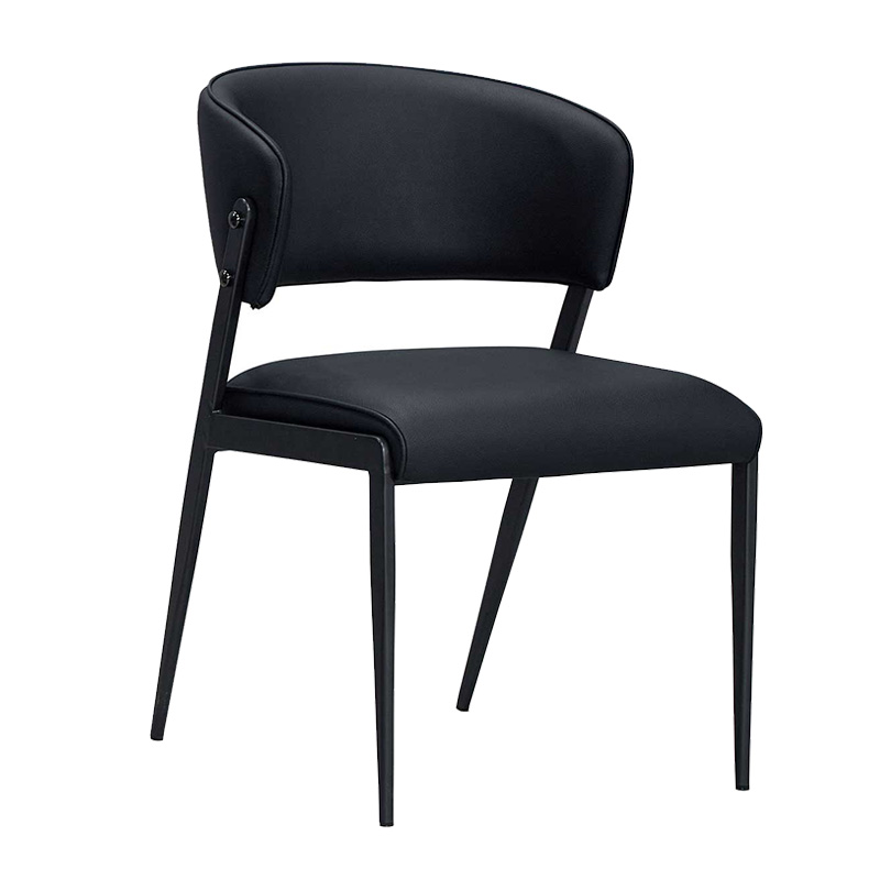 霍特爾貓抓皮餐椅-黑色