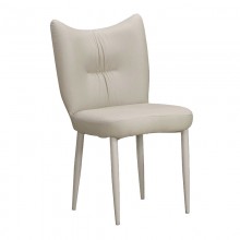 斯麗貓抓皮餐椅-米色