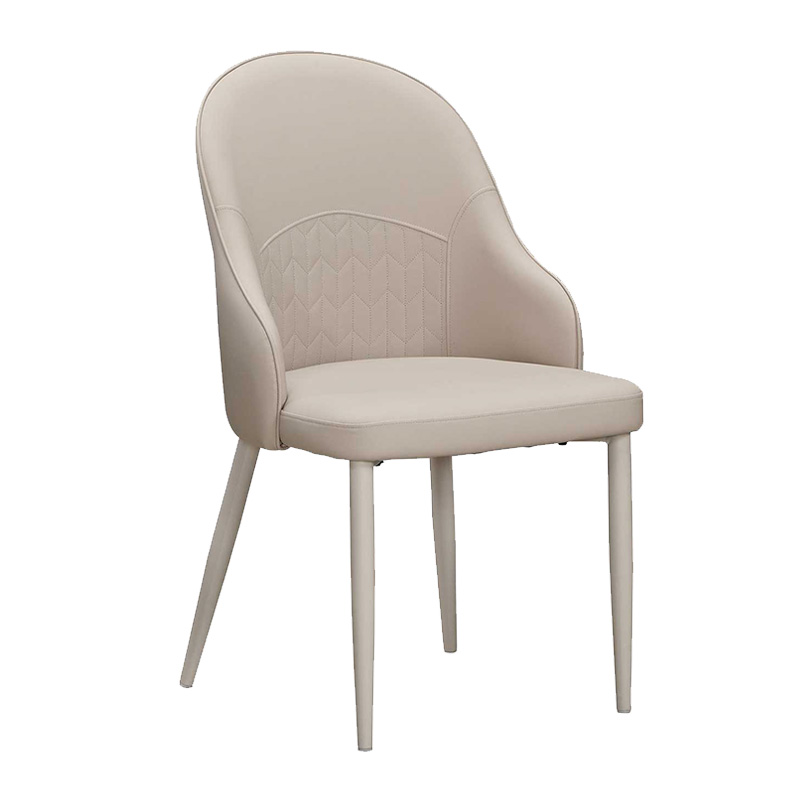 奕朵貓抓皮餐椅-淺灰色