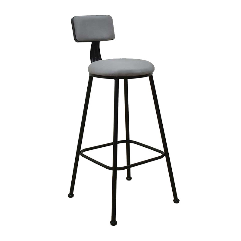 雲緋吧台椅-灰色(坐高77.5cm)