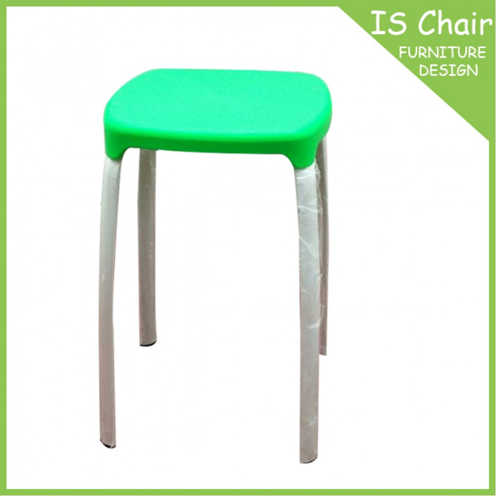安格斯 彩色塑料椅(綠色)-(S-7011)