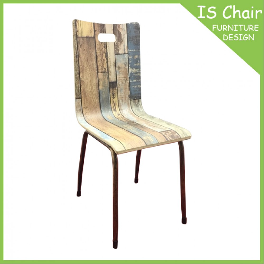 美式復古曲木椅
