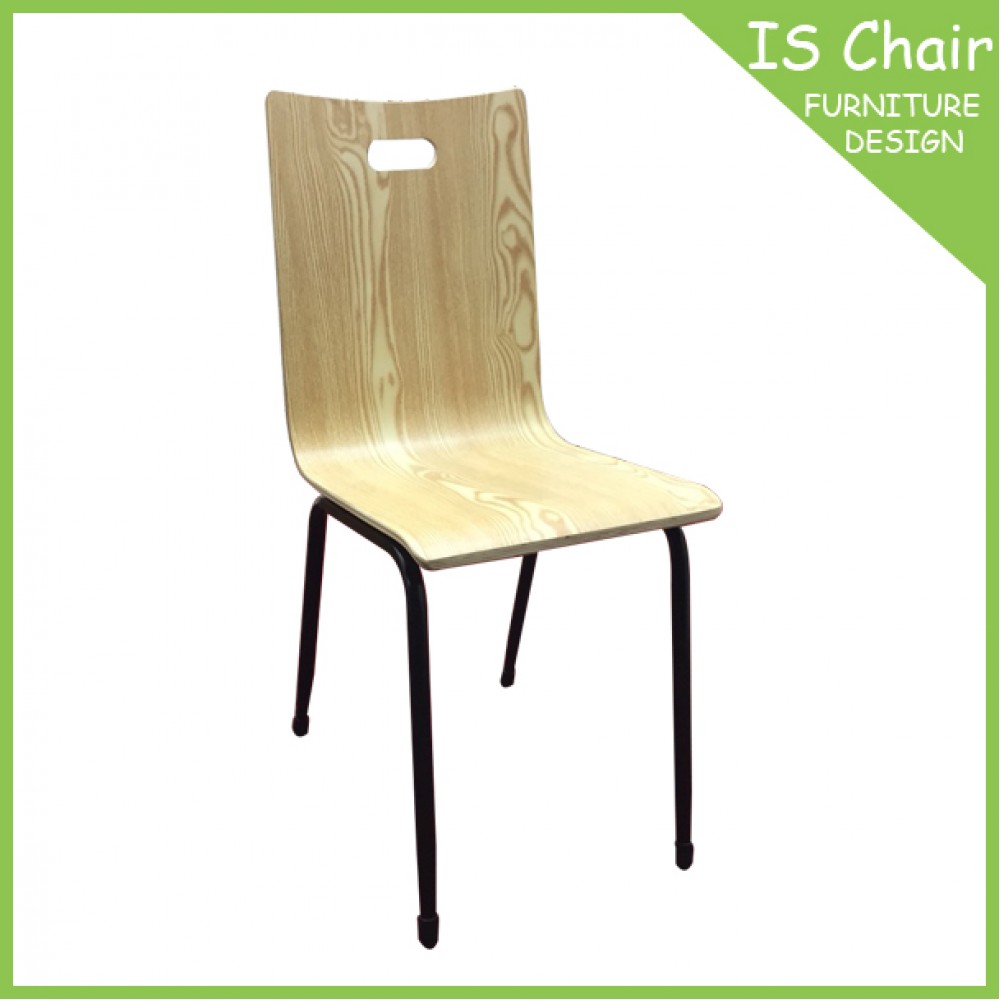 水曲柳木紋曲木椅