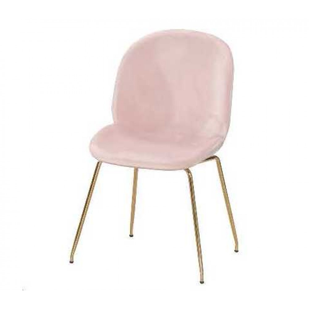 溫妮莎餐椅-粉色布