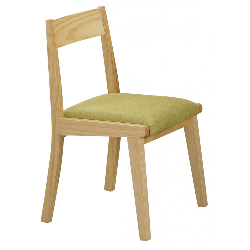 紐松木原木色餐椅